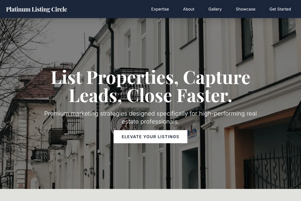 Title Real Estate Marketing