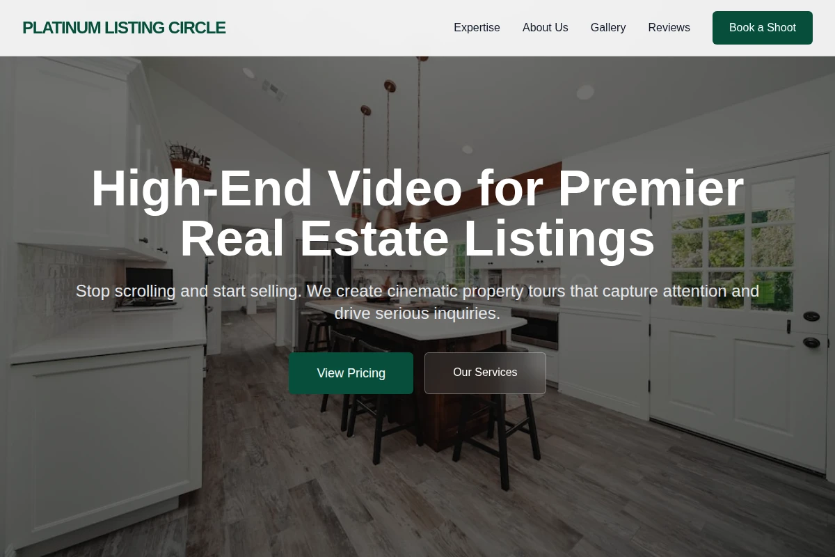 Market Real Estate Video